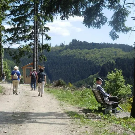 On The Rothaarsteig ヴィンターベルク